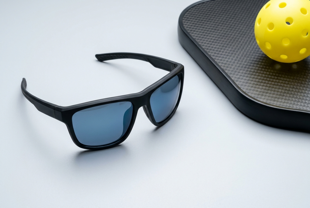 Pickleball glasses and sunglasses