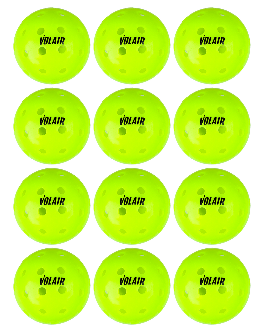 Volair Outdoor Pickleballs detail