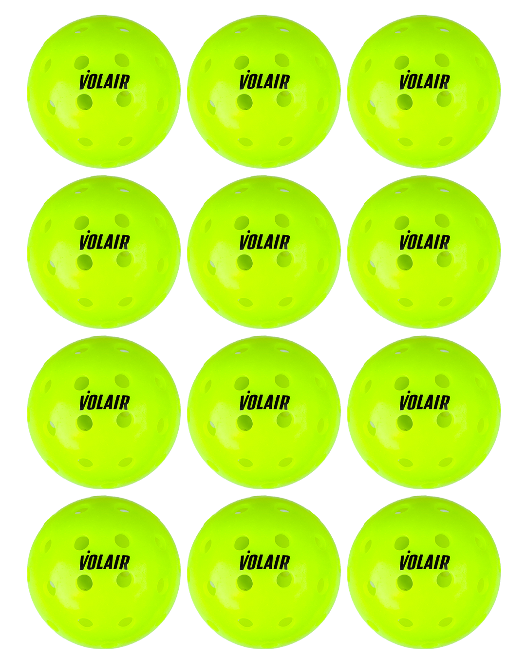 Volair Outdoor Pickleballs detail