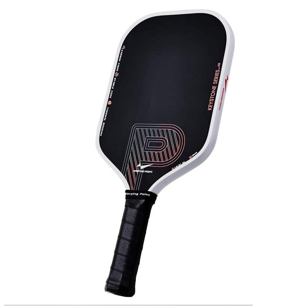 Keystone Pickleball Paddle –  White front view