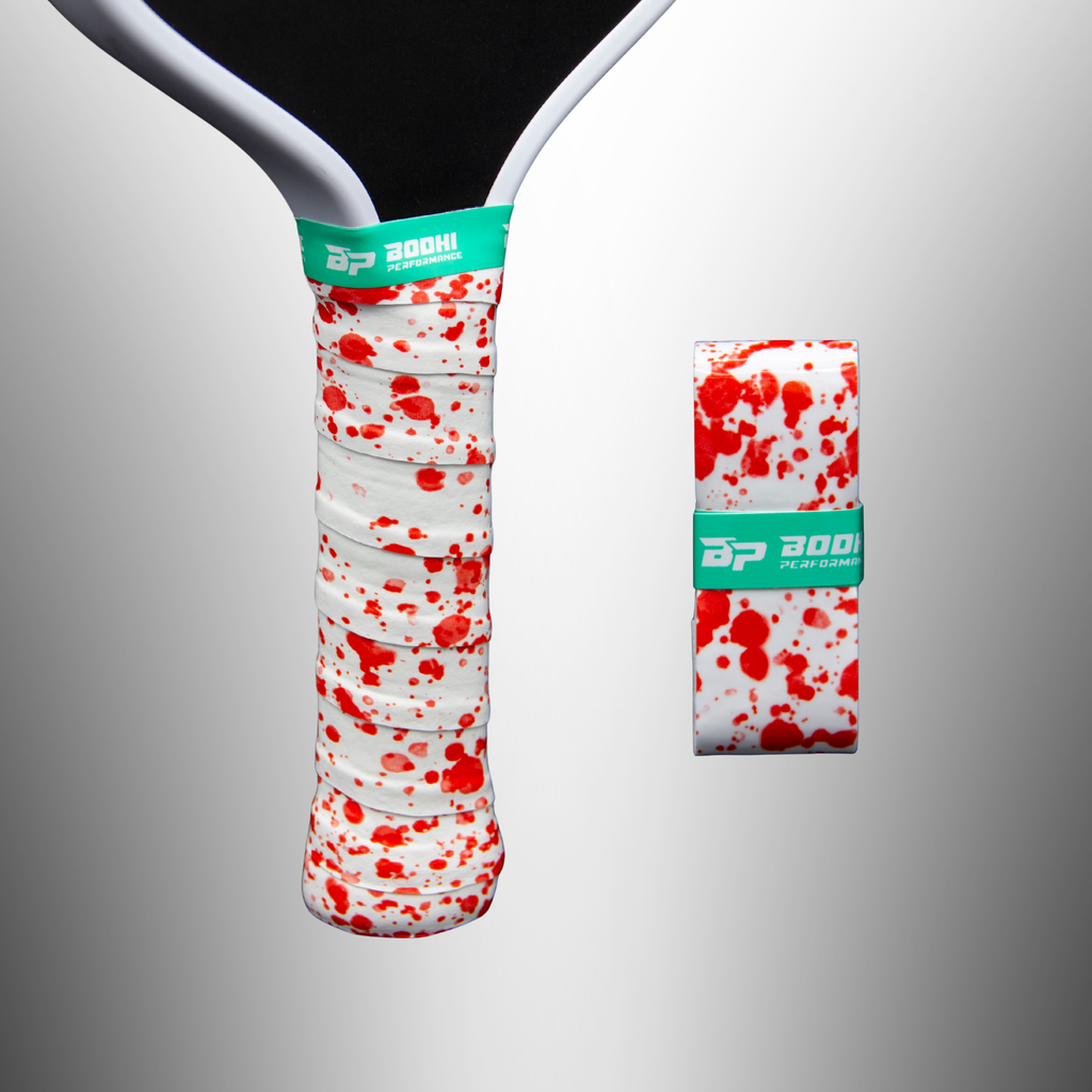 STYLEtack™ Custom Overgrips - SPLATTER – pickleball accessory detail