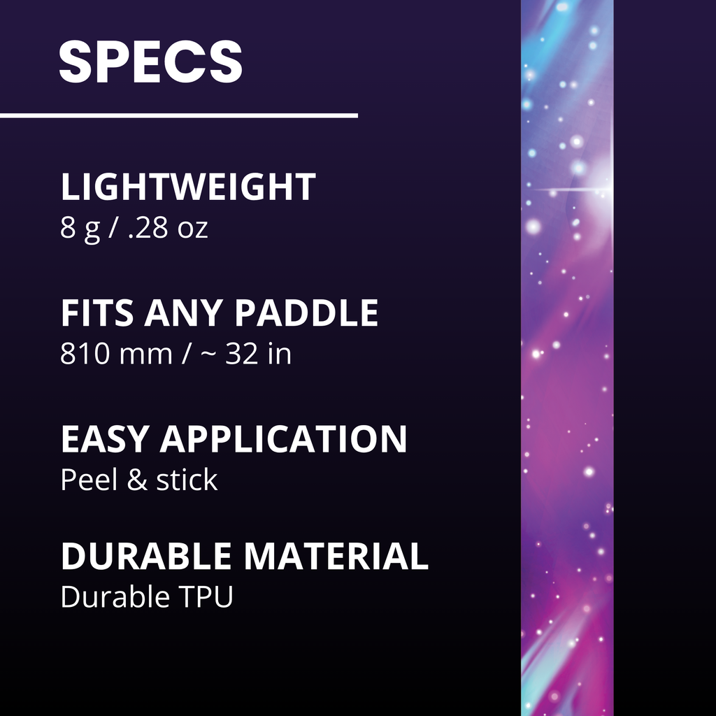 Galaxy Edge Tape (3 pack) - Pickleball Paddle Edge Tape front view