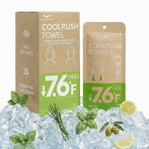 CoolRush Towel – pickleball accessory front view
