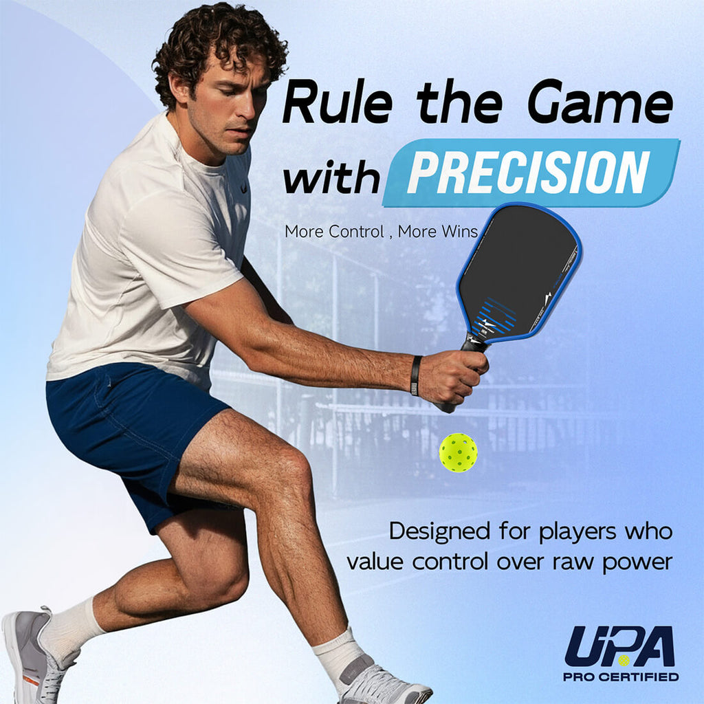 Rhythm Pickleball Paddle - Hybrid front view