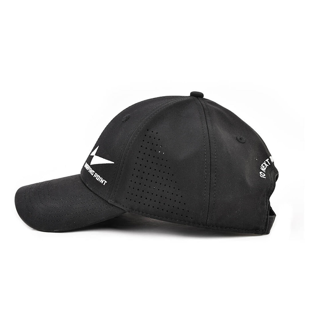 Pickleball Hat - Black side view