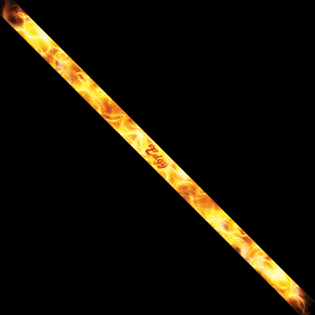 Fire Edge Tape (3 pack) - Pickleball Paddle Edge Tape side view
