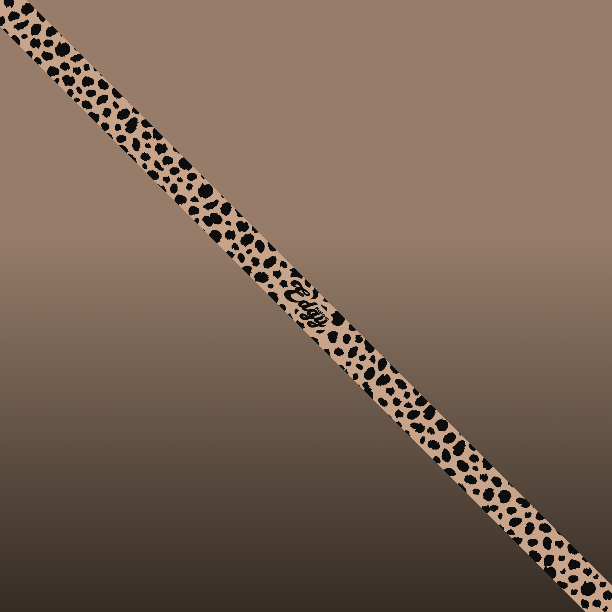 Cheetah Print Edge Tape (3 pack) - Pickleball Paddle Edge Tape side view