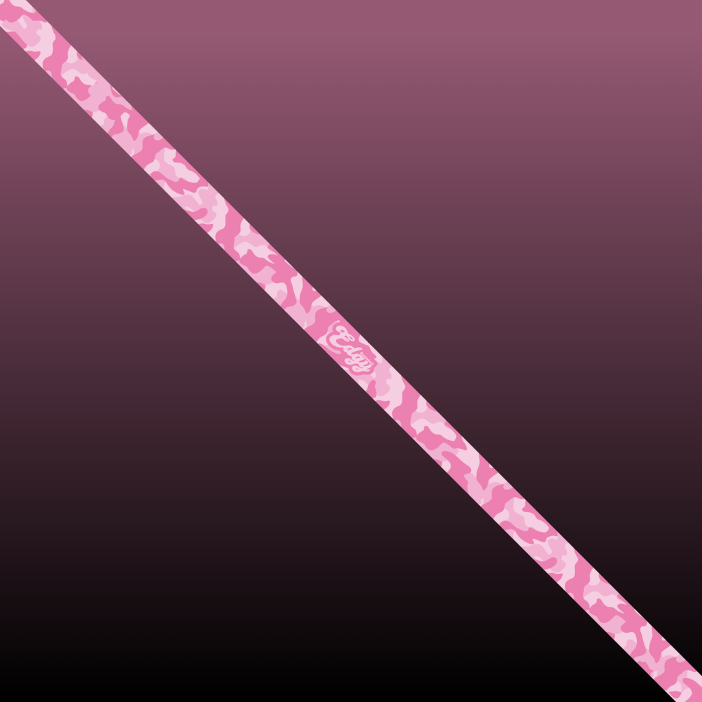 Pink Camo Edge Tape (3 pack) - Pickleball Paddle Edge Tape side view