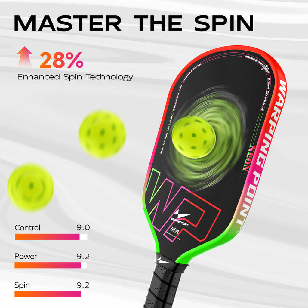 Neon Pickleball Paddle - Gen 3 detail