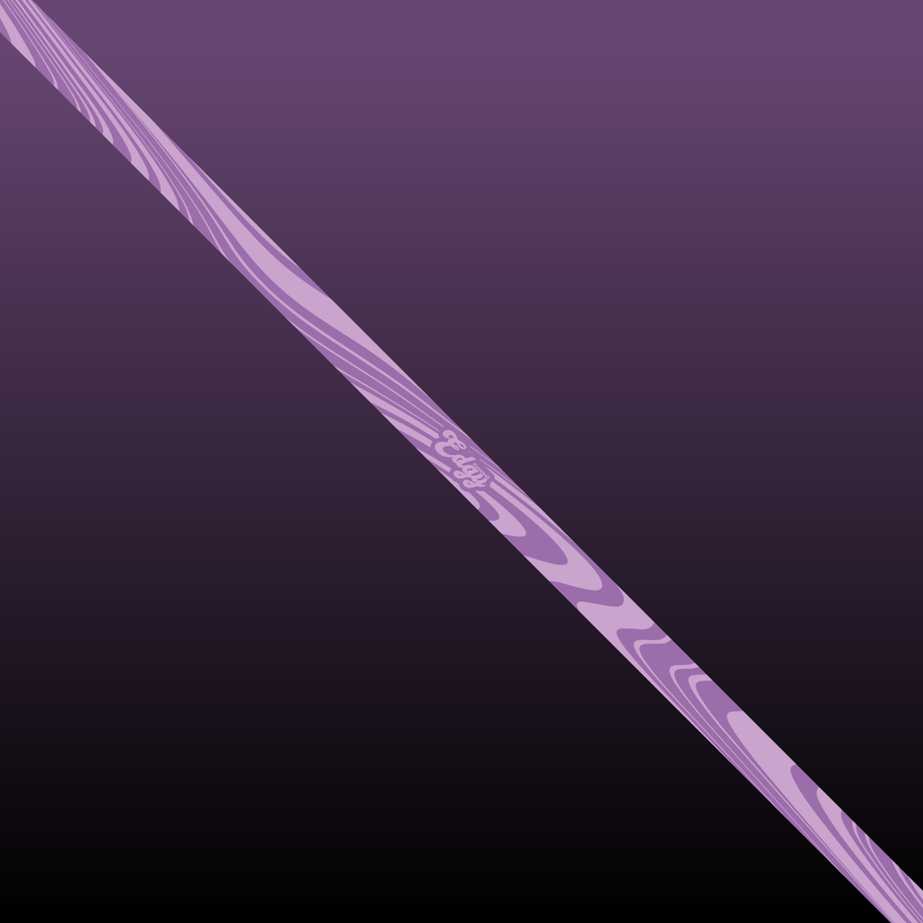 Groovy Lavender Edge Tape (3 pack) - Pickleball Paddle Edge Tape side view
