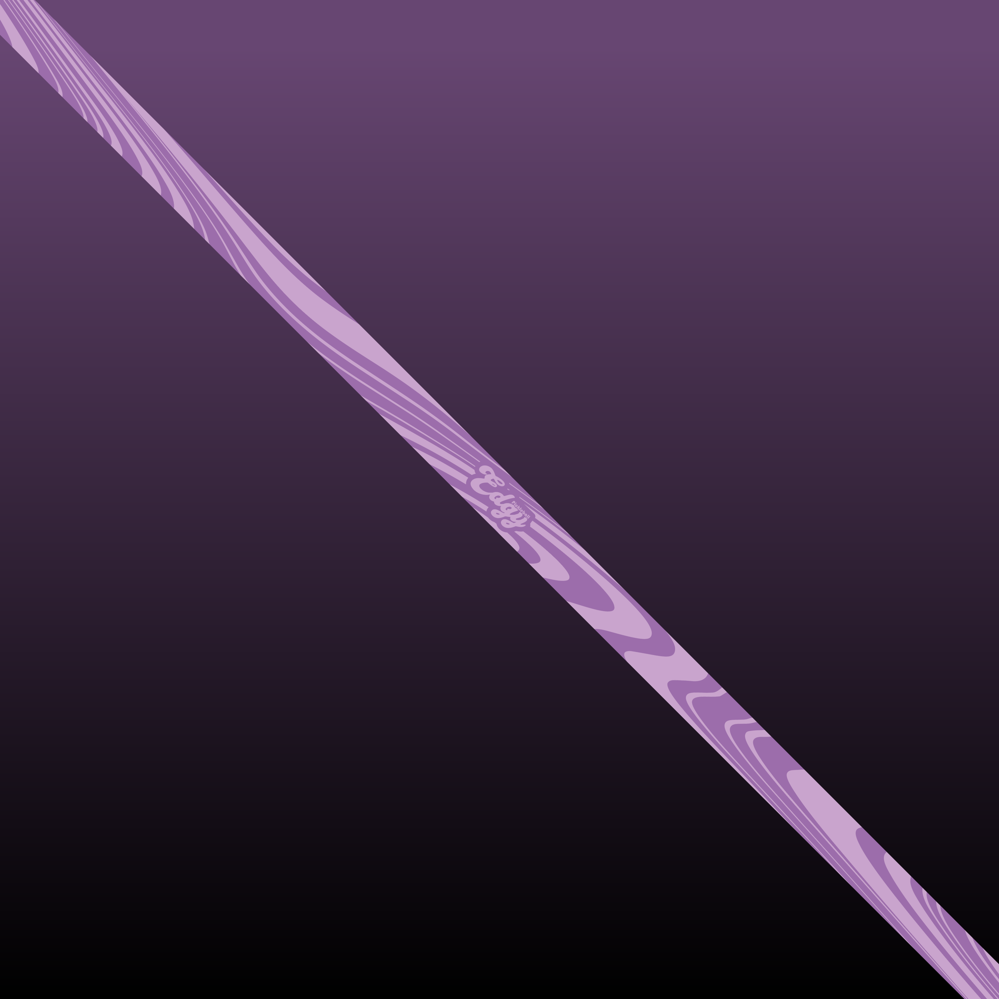 Groovy Lavender Edge Tape (3 pack) - Pickleball Paddle Edge Tape side view