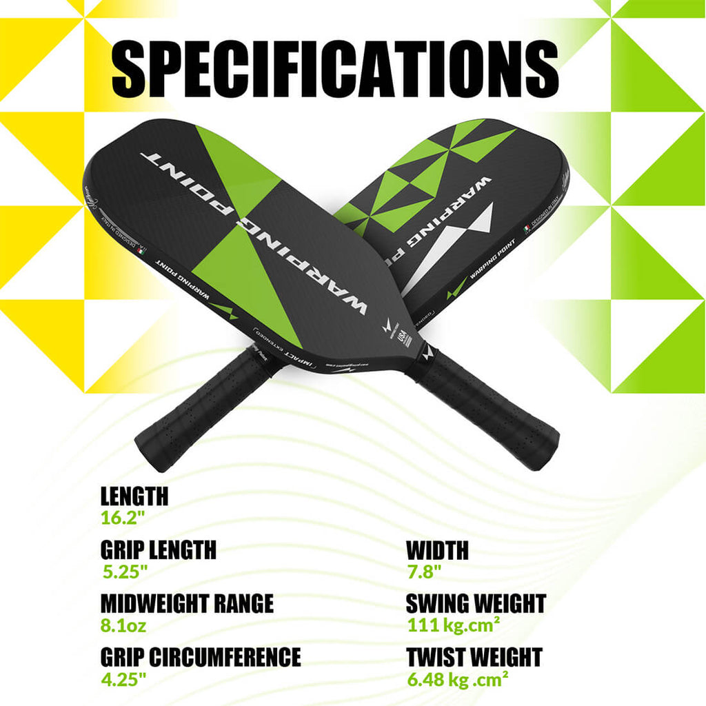 Impact Pickleball Paddle back view