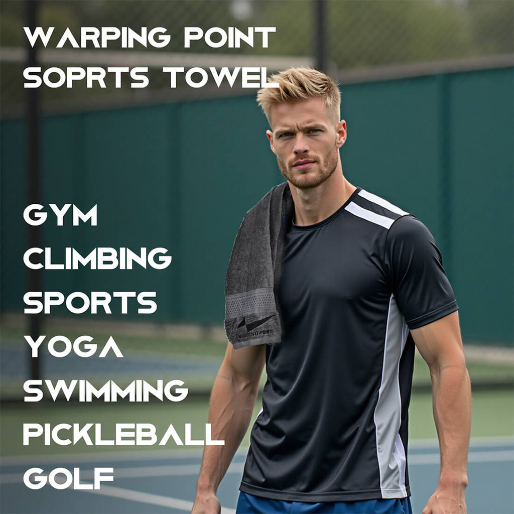 Pickleball Towel - Gray