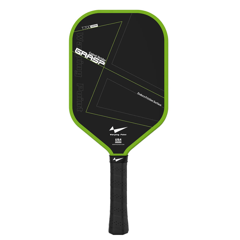 Grasp Pickleball Paddle - 20mm front view