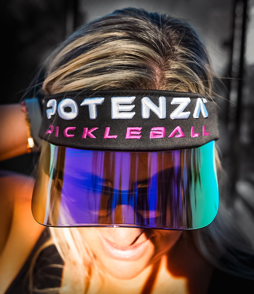 Performance Solar Visor – pickleball hat side view