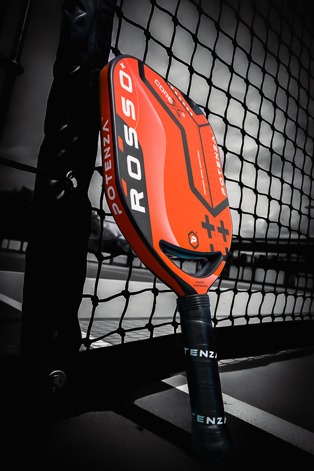 ROSSO+ COREx3 – pickleball paddle detail