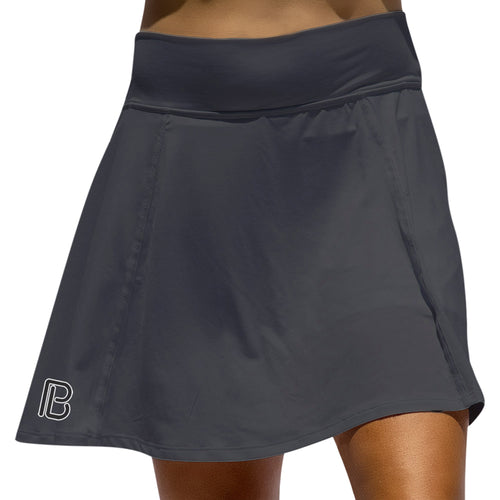 Black A-Line Skort – pickleball apparel