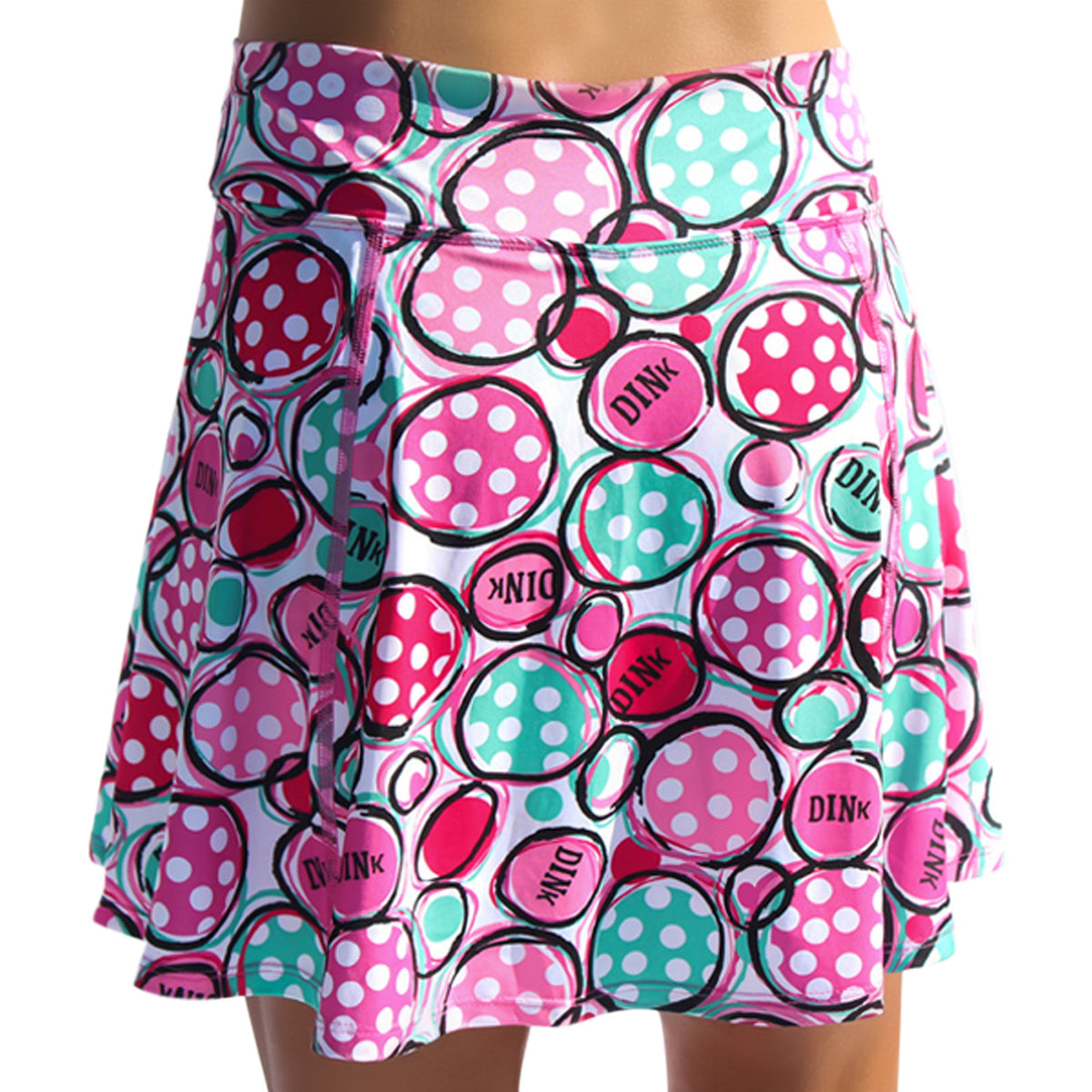Dink 2 A-Line Skort – pickleball apparel front view