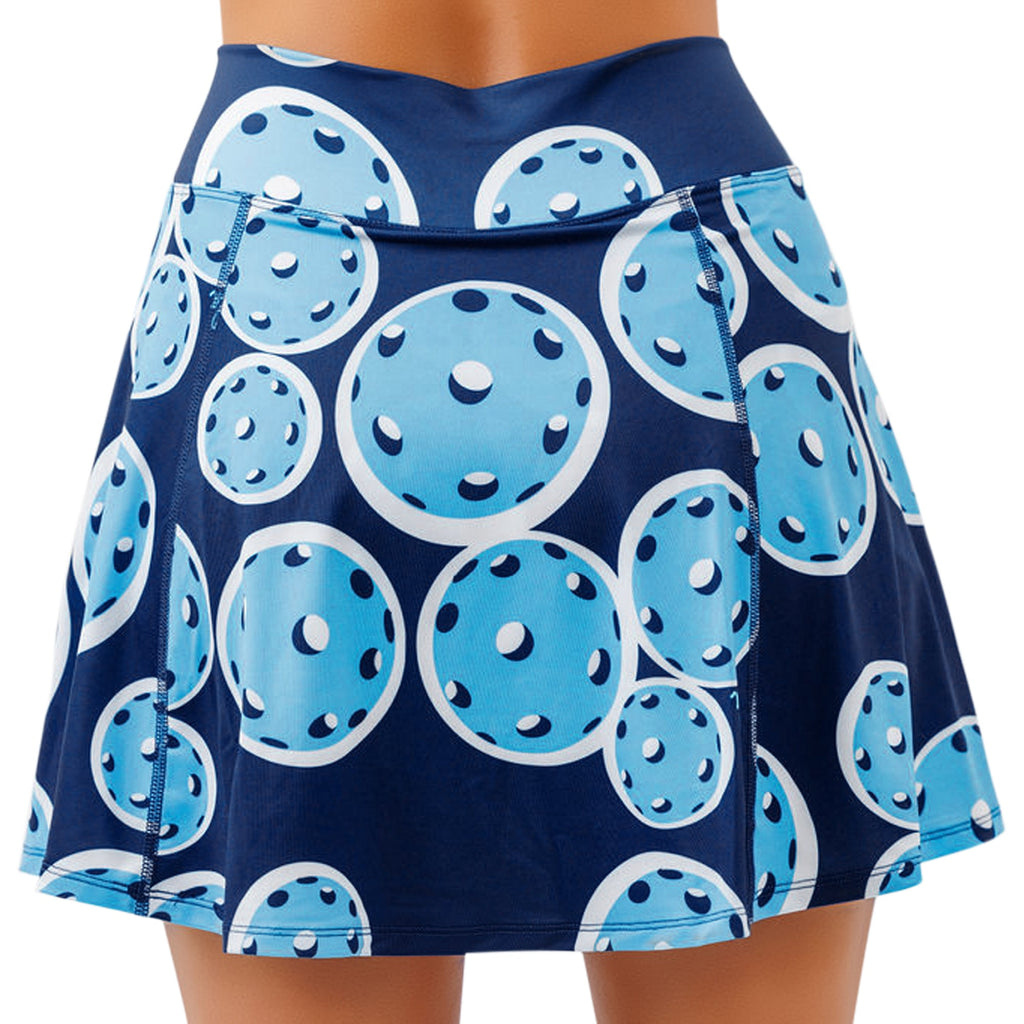 Double Bounce A-Line Skort – pickleball apparel front view