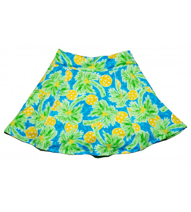 Palms 1 A-Line Skort – pickleball apparel in use
