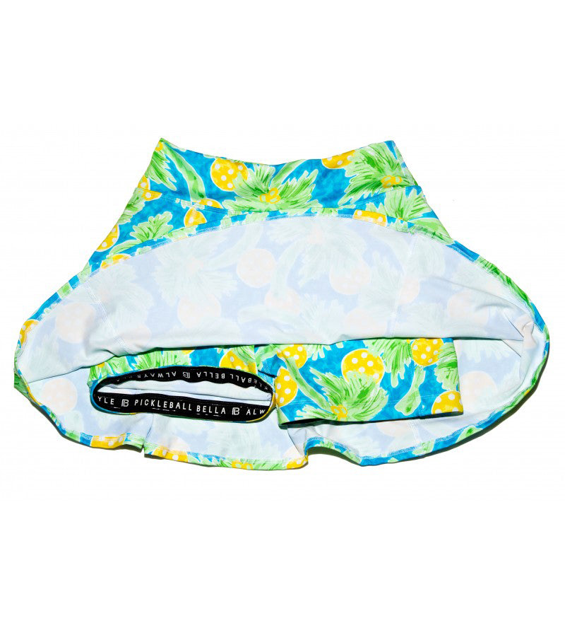 Palms 1 A-Line Skort – pickleball apparel close-up