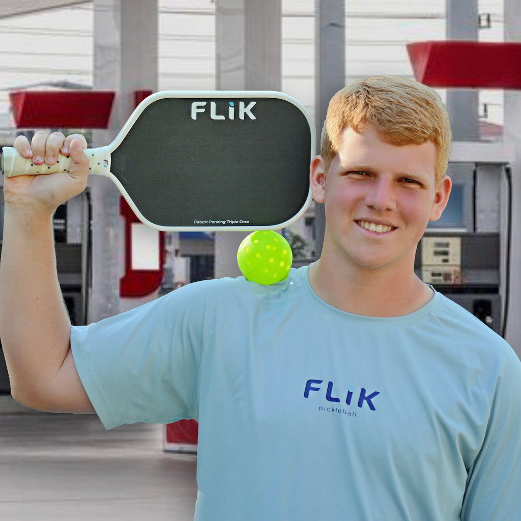 F3 Triple Core – pickleball paddle detail