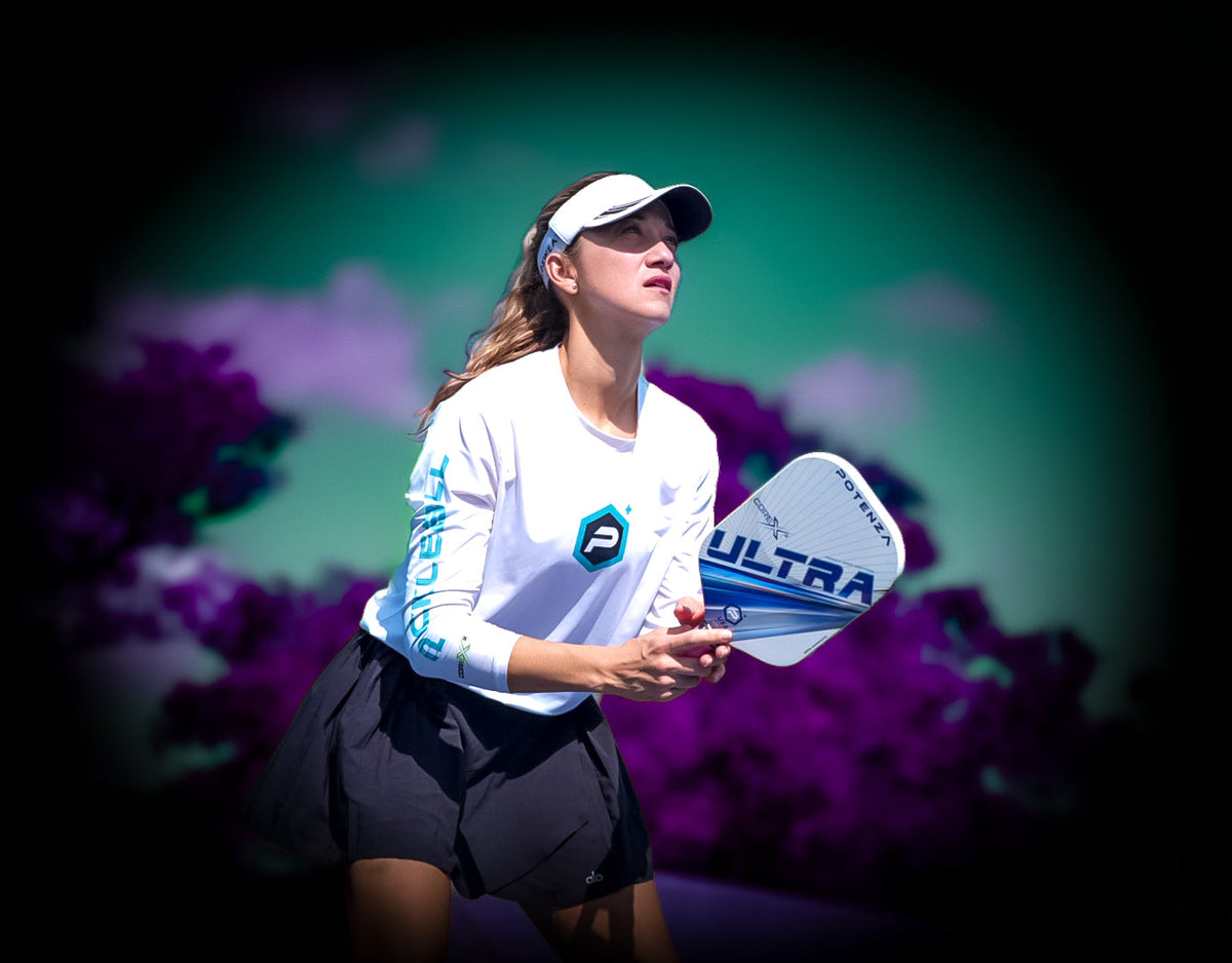 ULTRA+ COREx2 – pickleball paddle back view