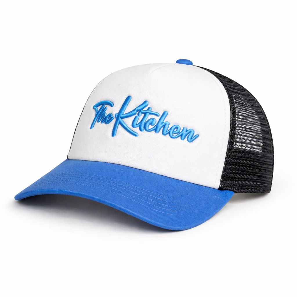 The Kitchen Classic Blue Trucker – pickleball hat