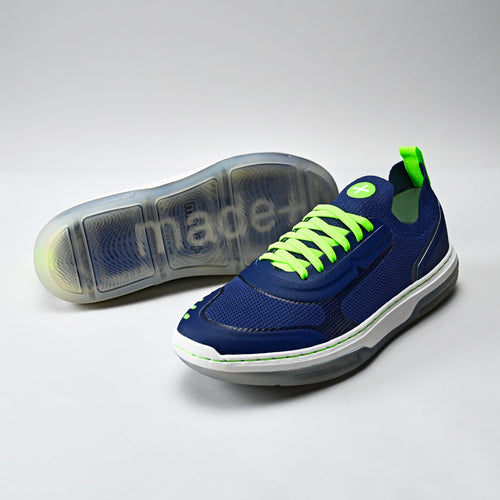 Bangr Navy Glow – pickleball shoes front view