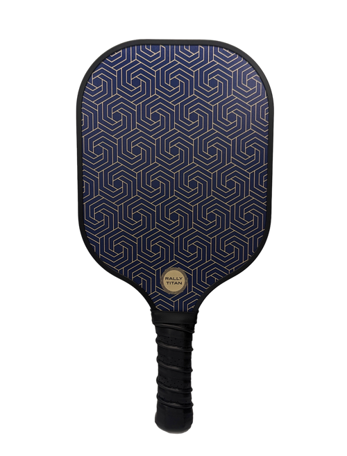 Blue Hex | 10MM | T300 Textured Carbon Fiber Surface – pickleball paddle