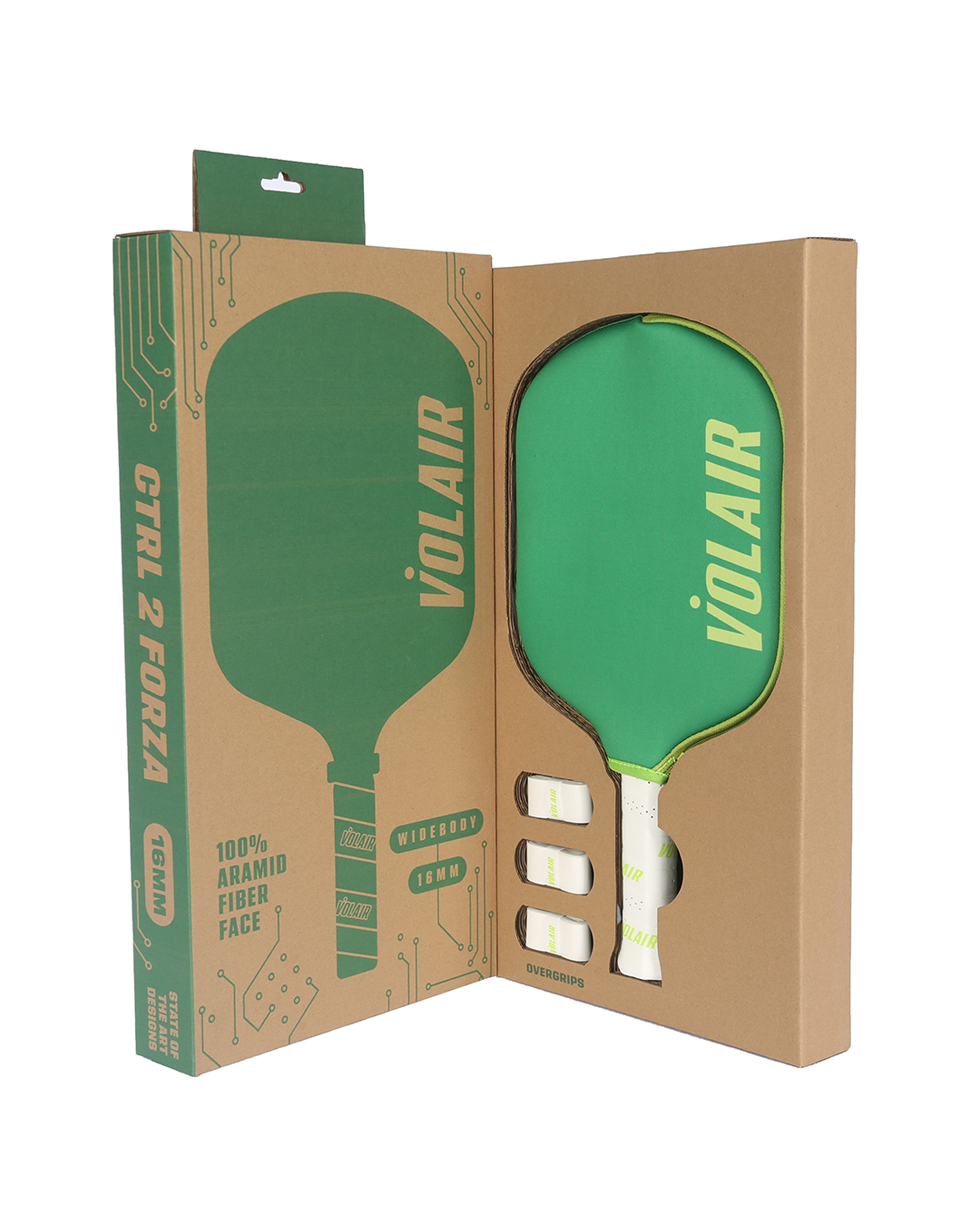 CTRL 2 Forza 16mm Pickleball Paddle side view