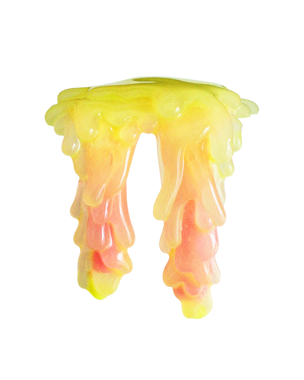 Canvas 2 Forza 16mm: "Drips" by Dan Lam  + Drip Mini Sculpture – pickleball paddle