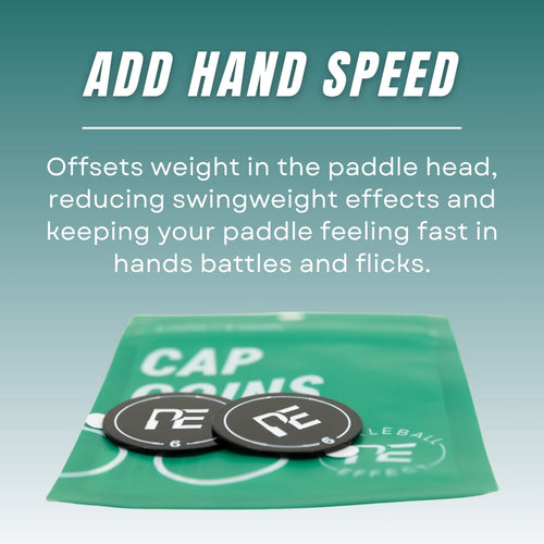 Cap Coins – pickleball hat front view