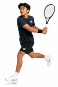 CROWN ATHLETICA /// Logo Shirt (NAVY) – pickleball apparel
