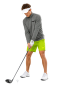 CROWN ATHLETICA™ /// Logo Short (ATOMIC LIME) – pickleball apparel