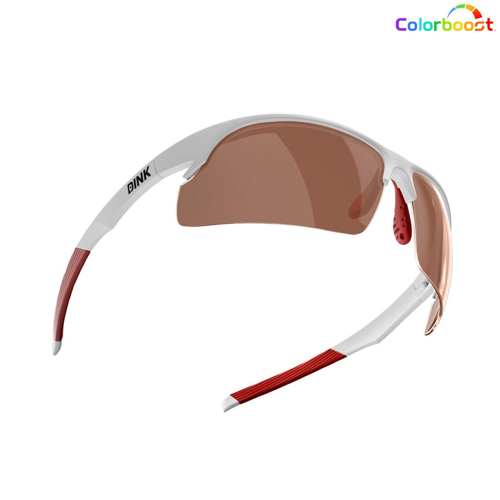Daytona Sunglasses - White/Red