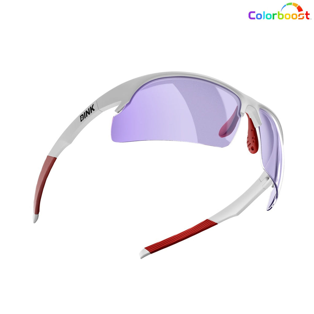 Daytona Sunglasses - White/Red