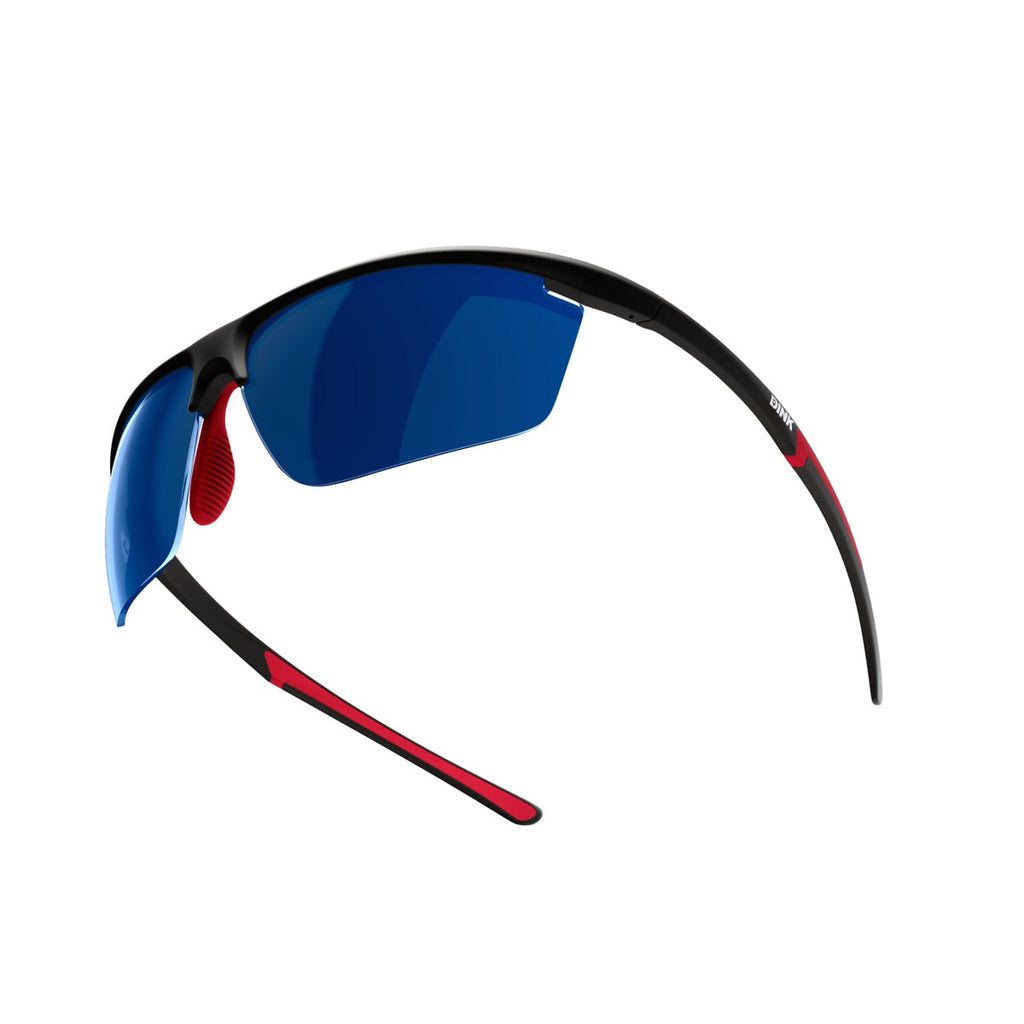 Daytona Petite Sunglasses - Black/Red