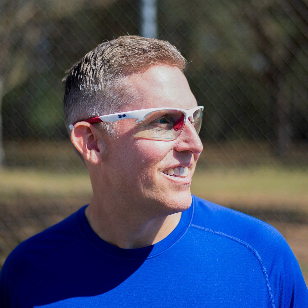 Daytona Sunglasses - White/Red