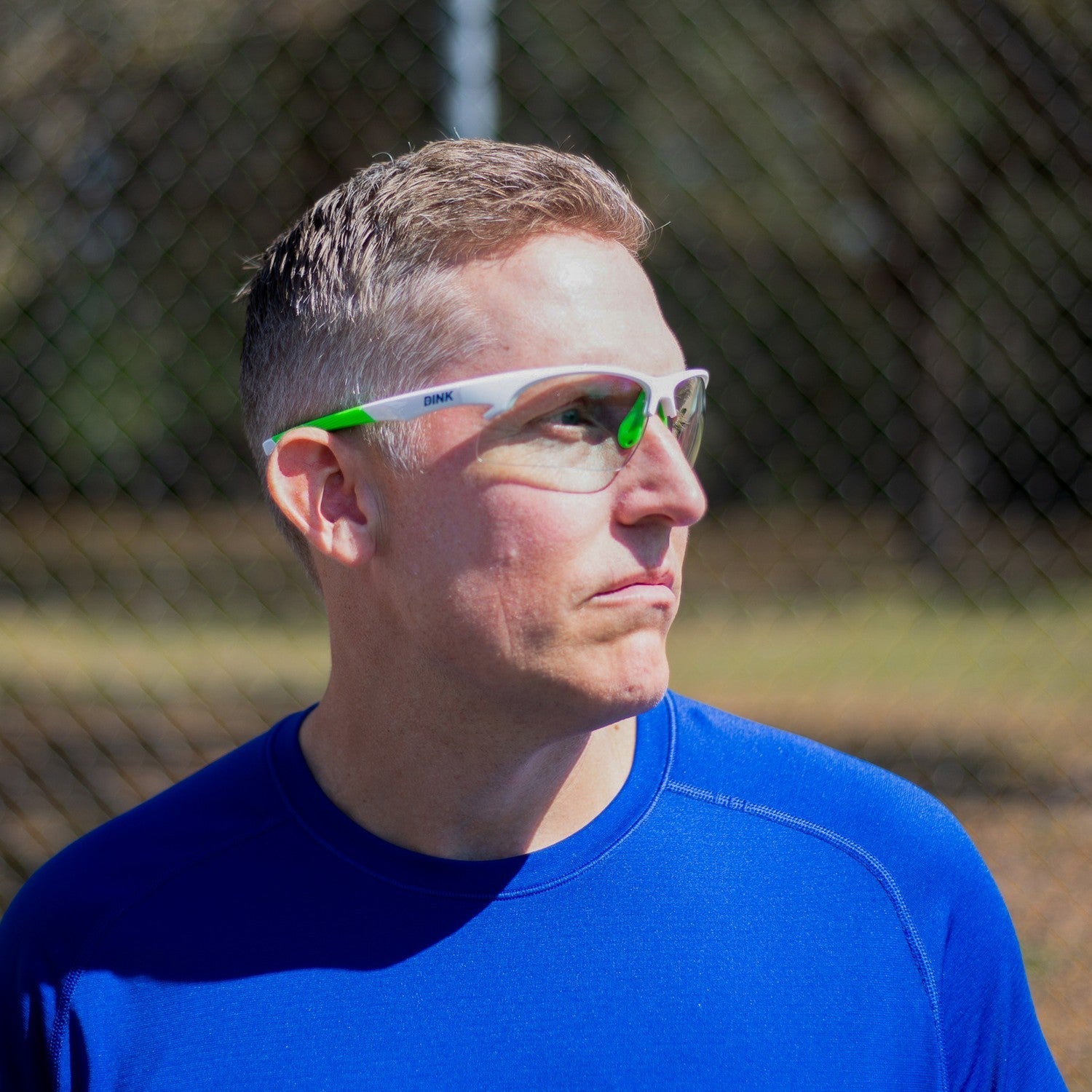 Daytona Pickleball Sunglasses - White/Green