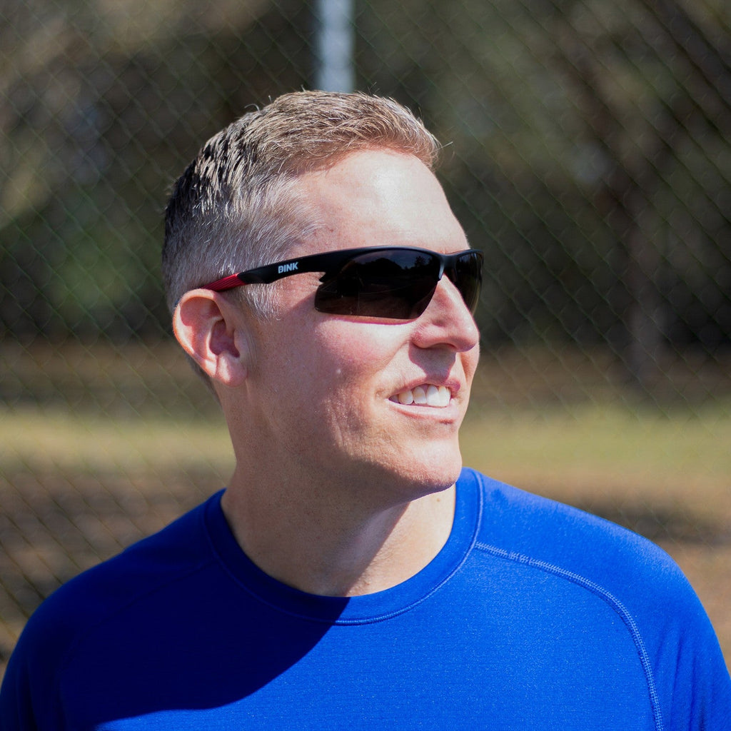 Daytona Sunglasses - Black/Red
