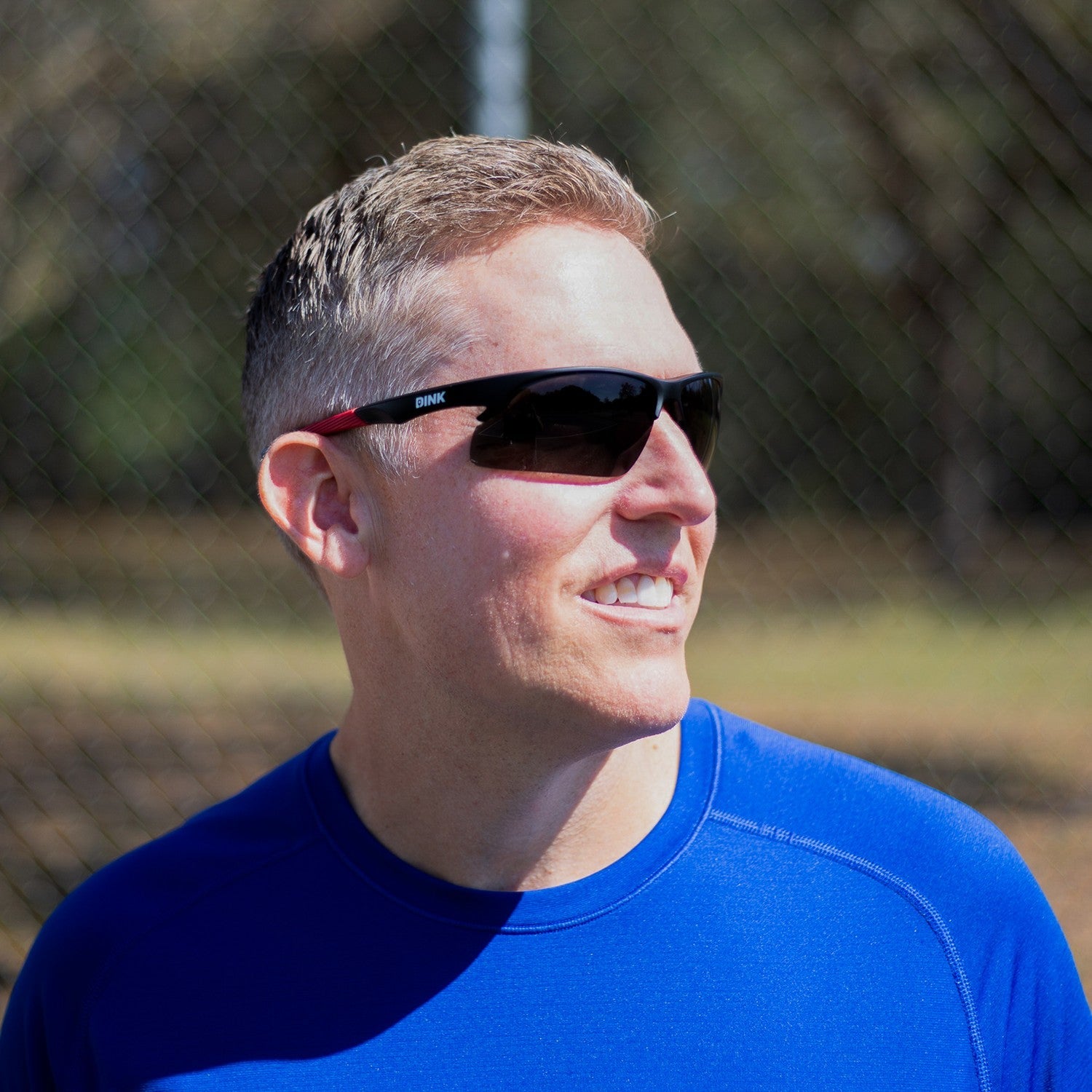 Daytona Sunglasses - Black/Red