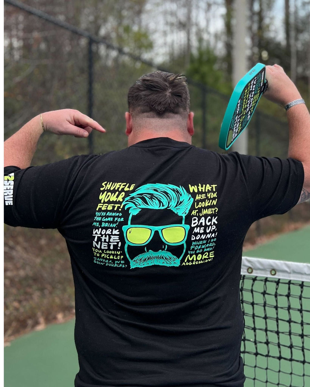Volair x Fit2Serve T-Shirt – pickleball apparel
