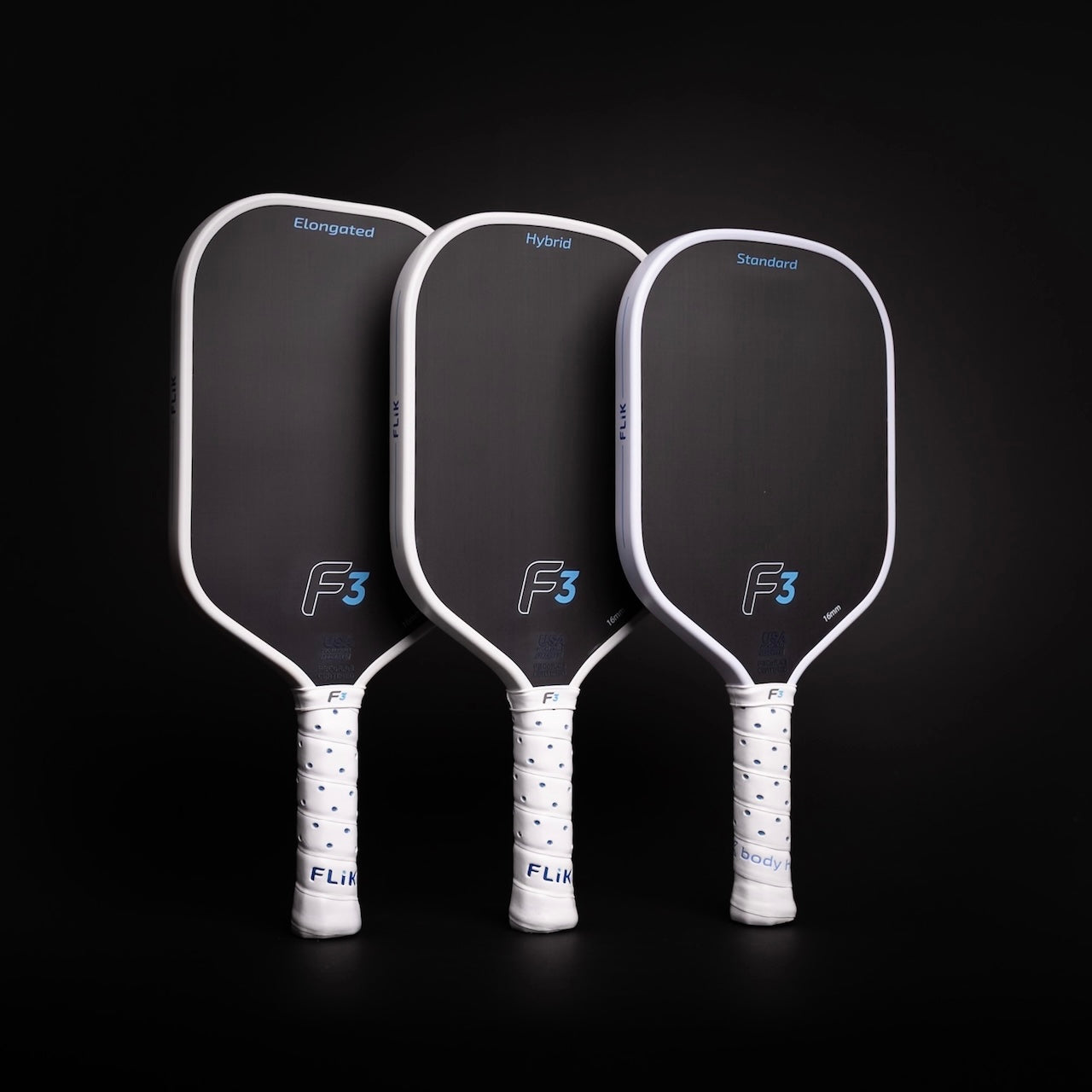 F3 Triple Core – pickleball paddle in use