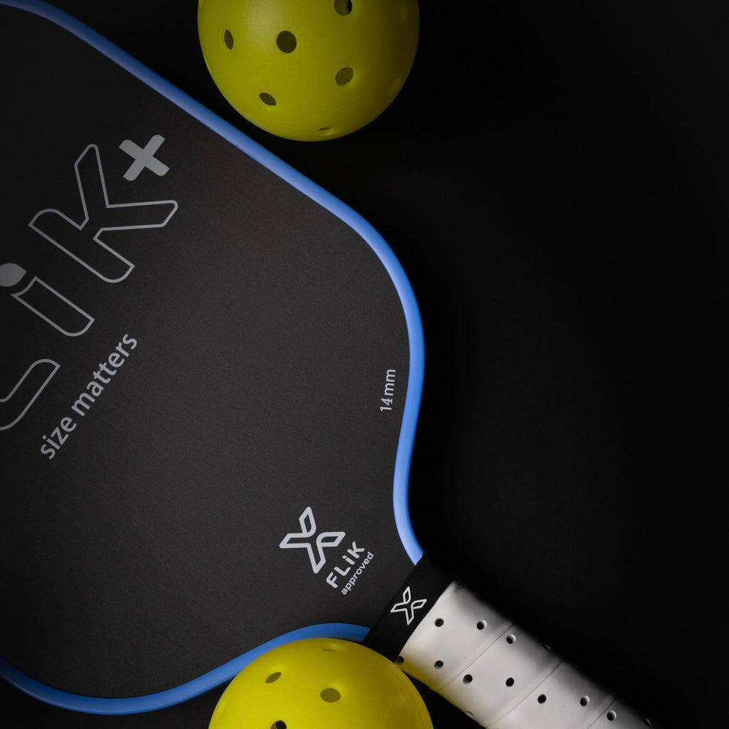 FLiK Plus – pickleball paddle detail