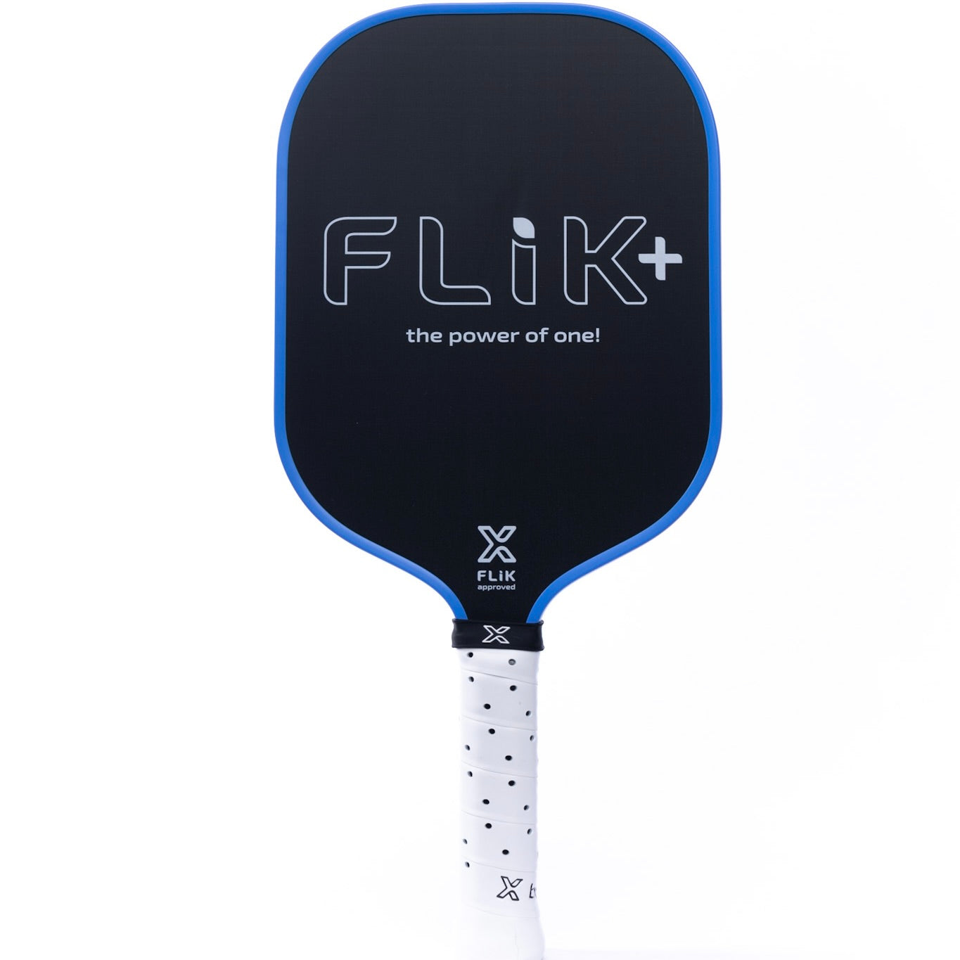 FLiK Plus – pickleball paddle in use