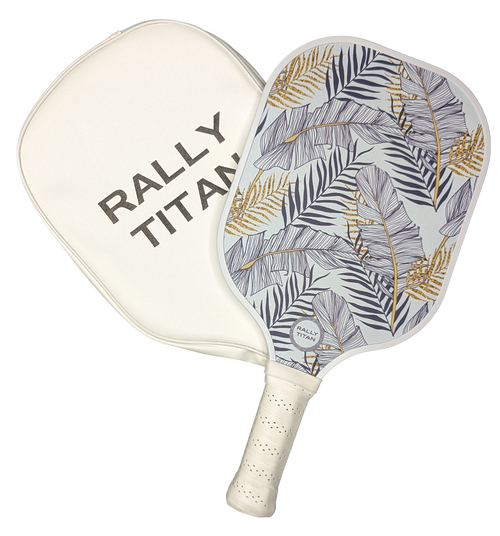 Beverly | 10MM | T300 Textured Carbon Fiber Surface – pickleball paddle front view