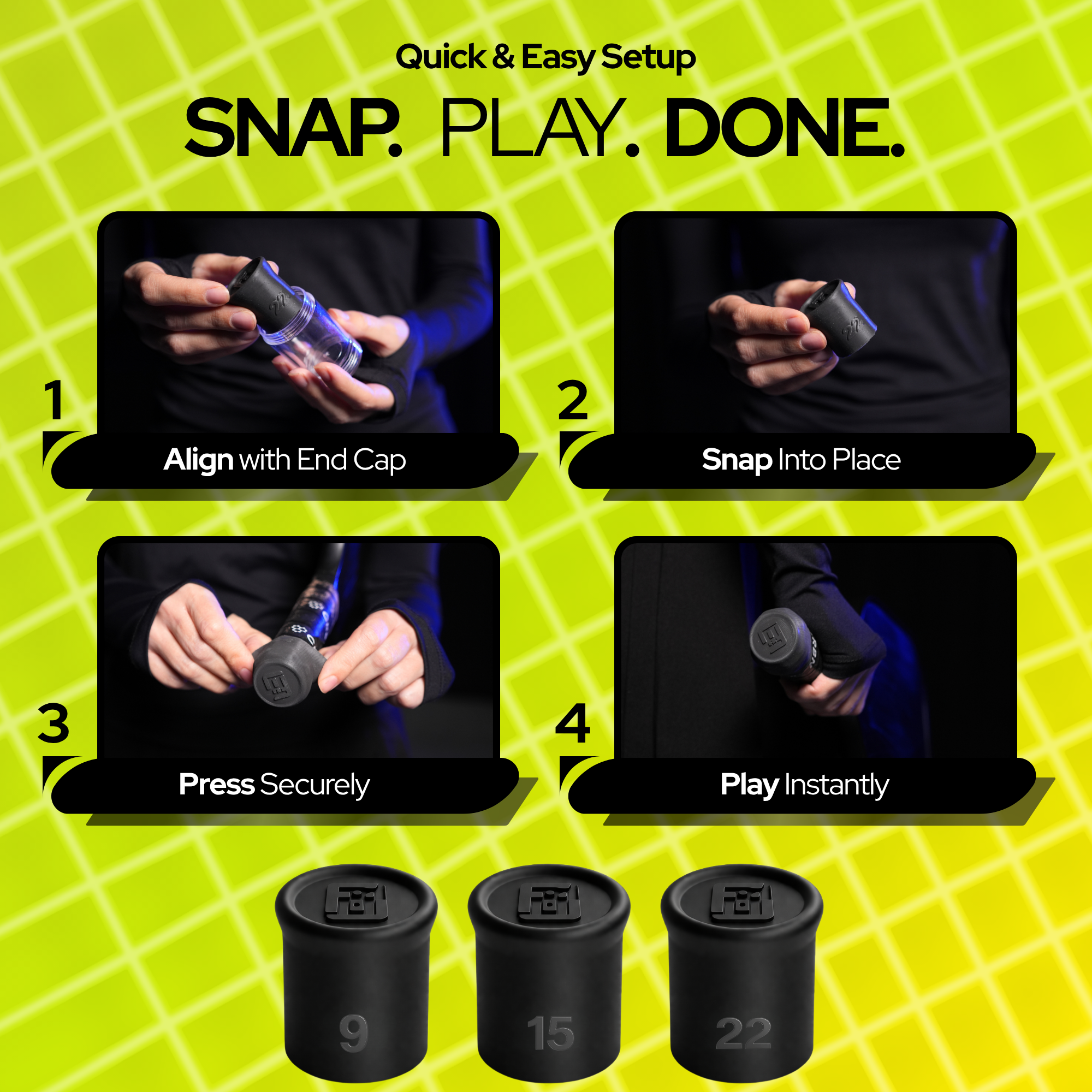 Flick Weight ReFlex – EndCap Covers