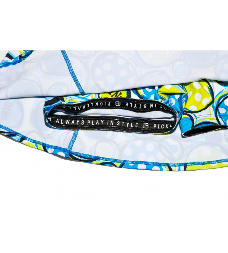 Dink 1 A-Line Skort – pickleball apparel close-up