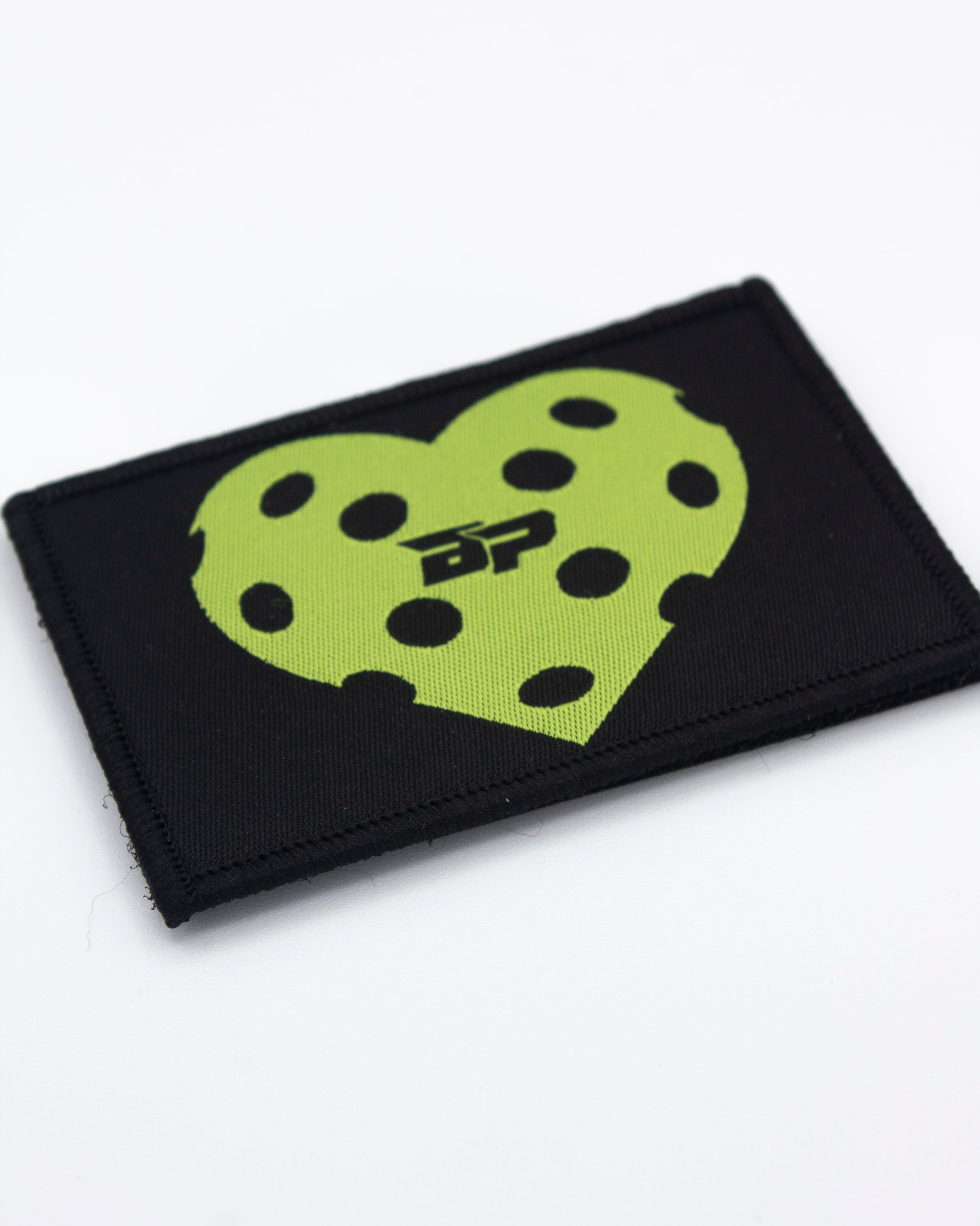 Velcro Patches – pickleball accessory in use